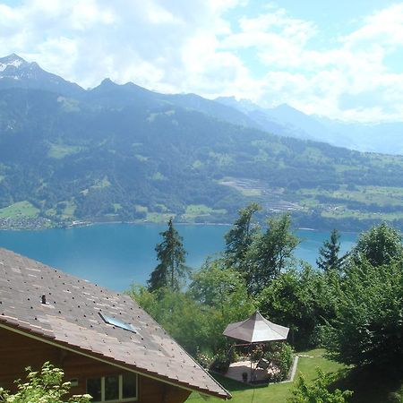 Apartments Seeblick Mit Anbindung An Ein 4-Sterne-Hotel Beatenberg Chambre photo
