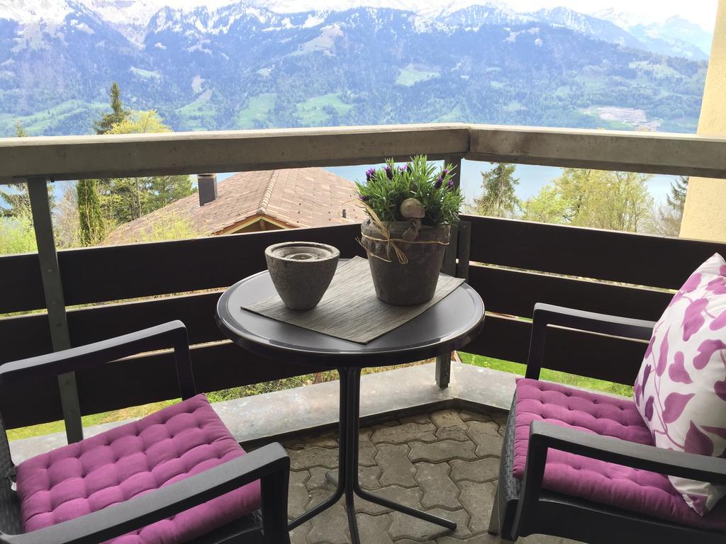 Apartments Seeblick Mit Anbindung An Ein 4-Sterne-Hotel Beatenberg Extérieur photo
